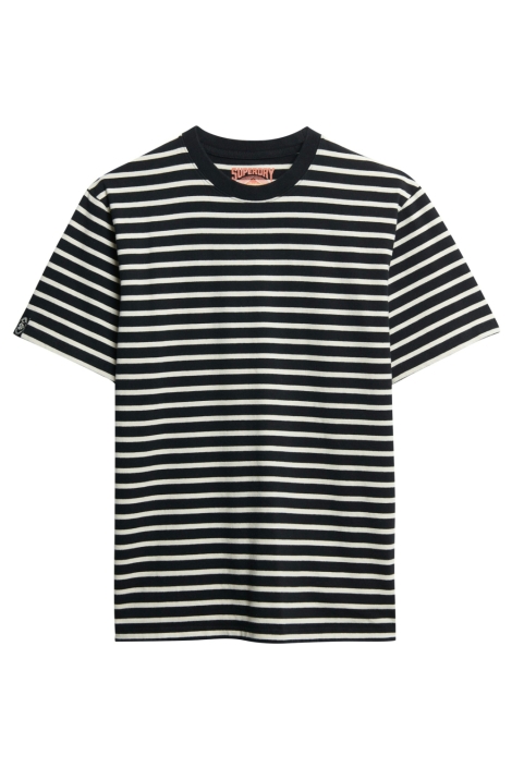 Superdry zwarte heren t-shirt | Vooraanzicht