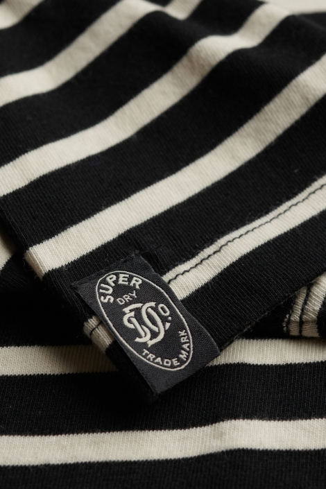 Superdry zwarte heren t-shirt | Kleurstaal