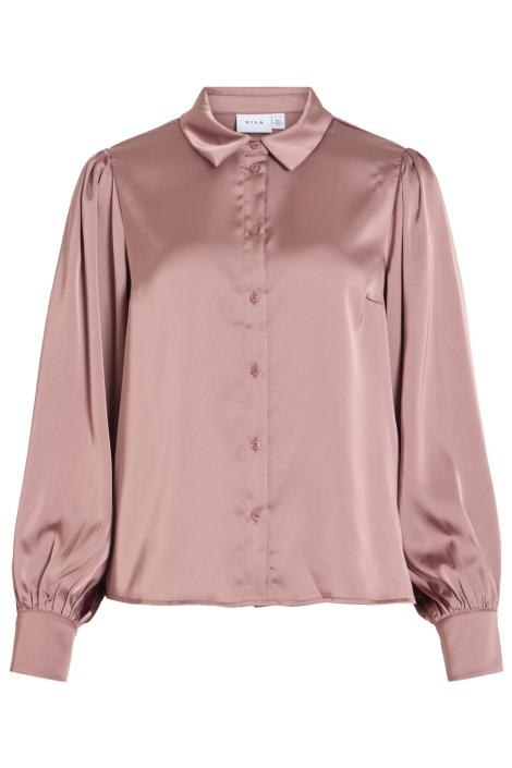 Vila roze dames blouse | Vooraanzicht