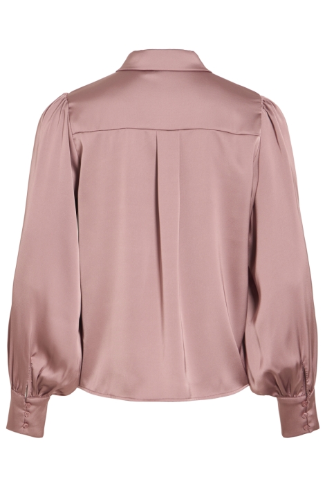Vila roze dames blouse | Achteraanzicht