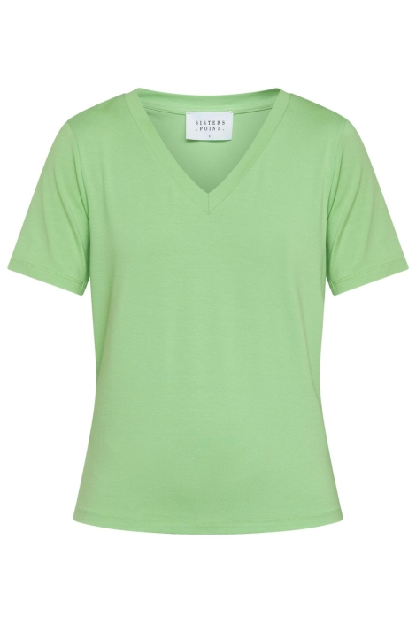 SisterS point groene dames t-shirt | Vooraanzicht