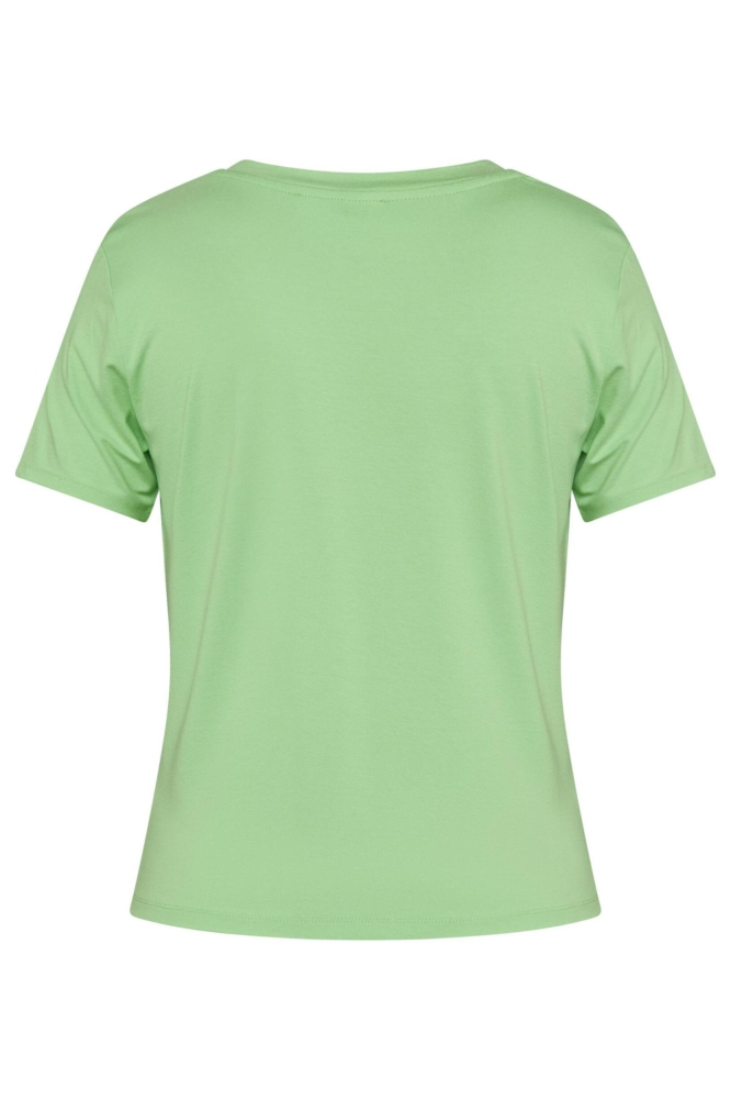 SisterS point groene dames t-shirt | Achteraanzicht