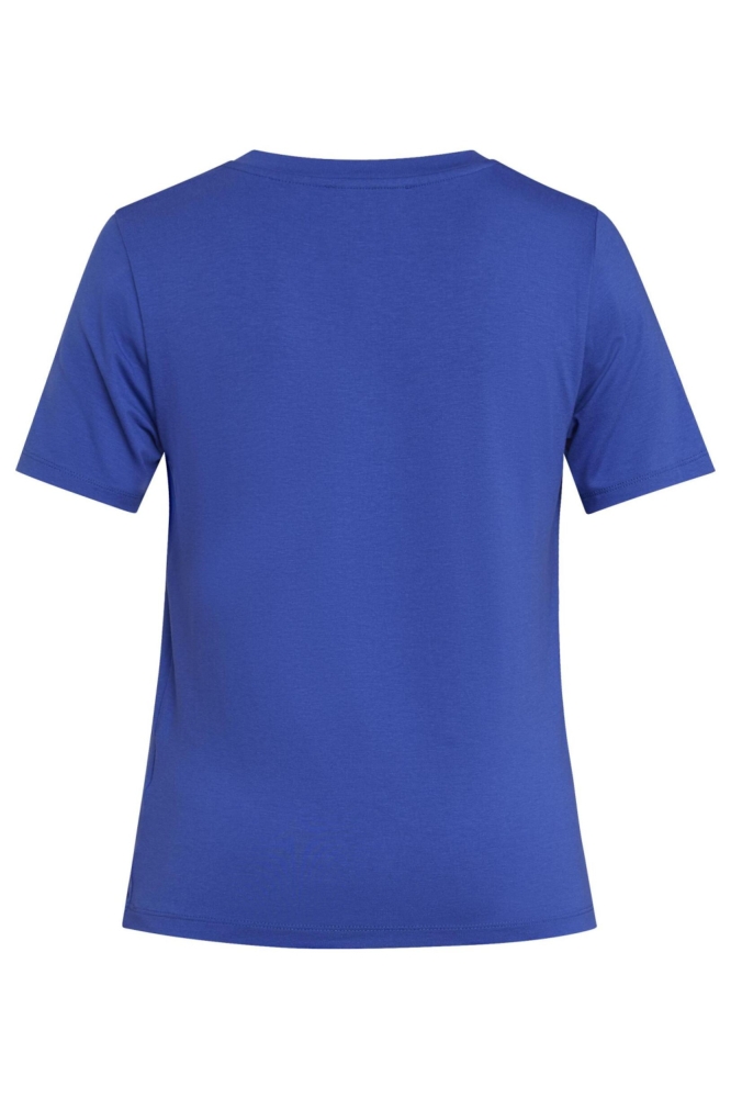 SisterS point blauwe dames t-shirt | Achteraanzicht