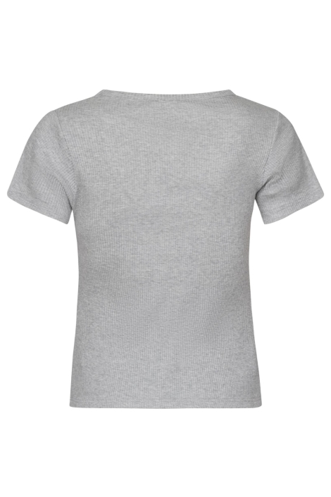 SisterS point grijze dames t-shirt | Achteraanzicht