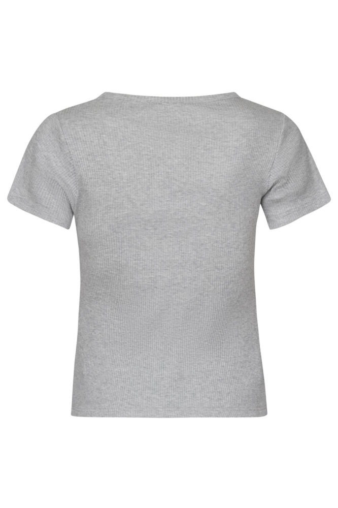 SisterS point grijze dames t-shirt | Achteraanzicht