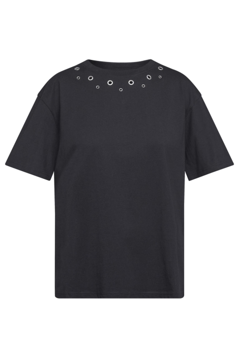 SisterS point zwarte dames t-shirt | Vooraanzicht