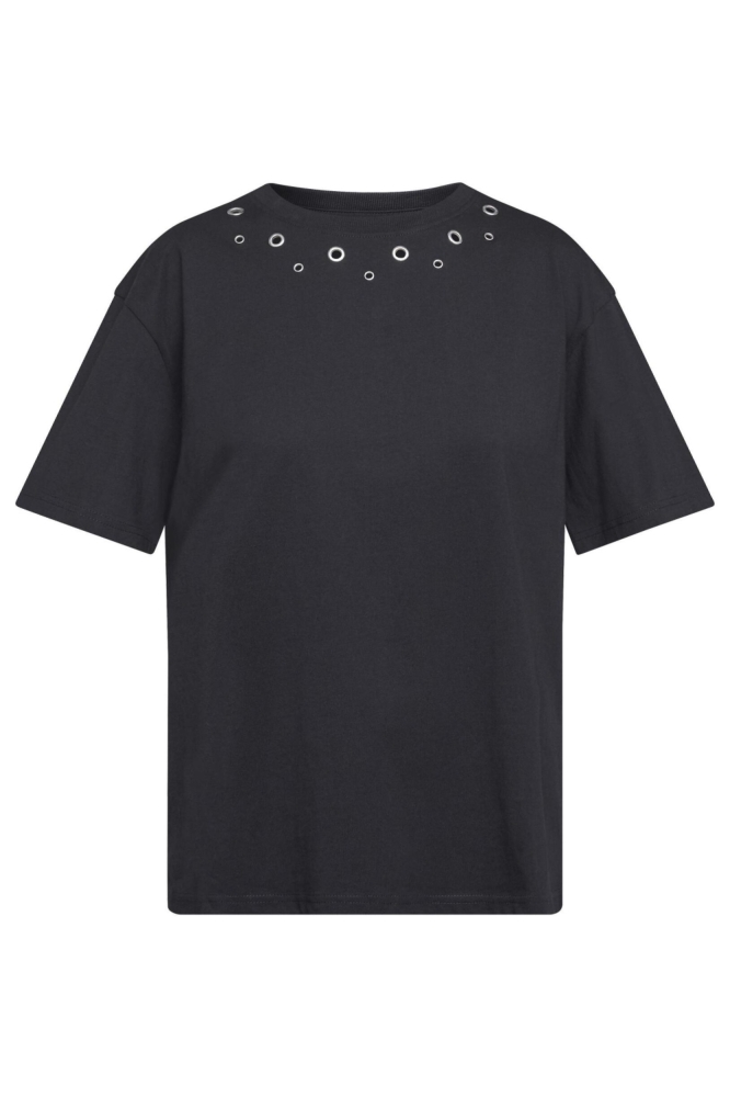 SisterS point zwarte dames t-shirt | Vooraanzicht
