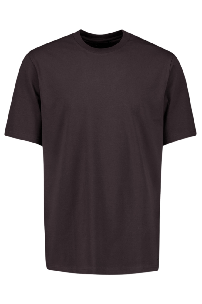 NO-EXCESS bruine heren t-shirt | Vooraanzicht