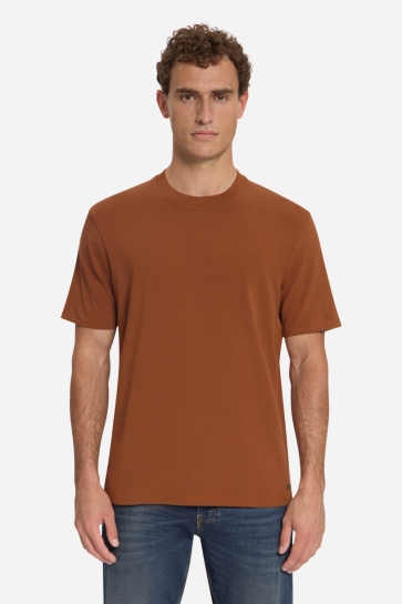 NO-EXCESS T-shirt STRETCH T SHIRT 33340703SN Caramel