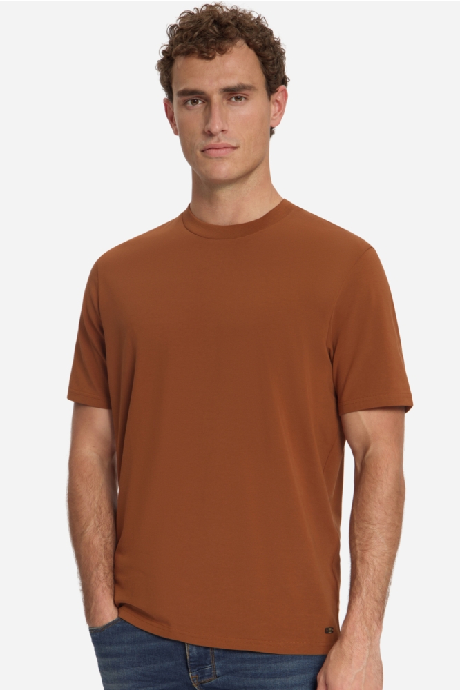 NO-EXCESS bruine heren t-shirt |