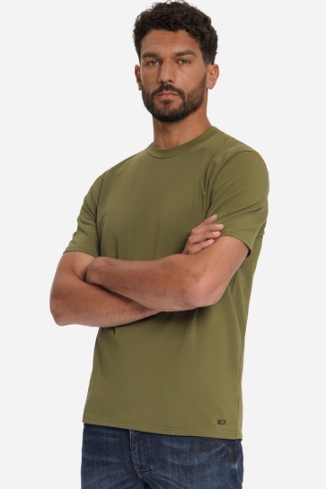 NO-EXCESS T-shirt STRETCH T SHIRT 33340703SN Moss