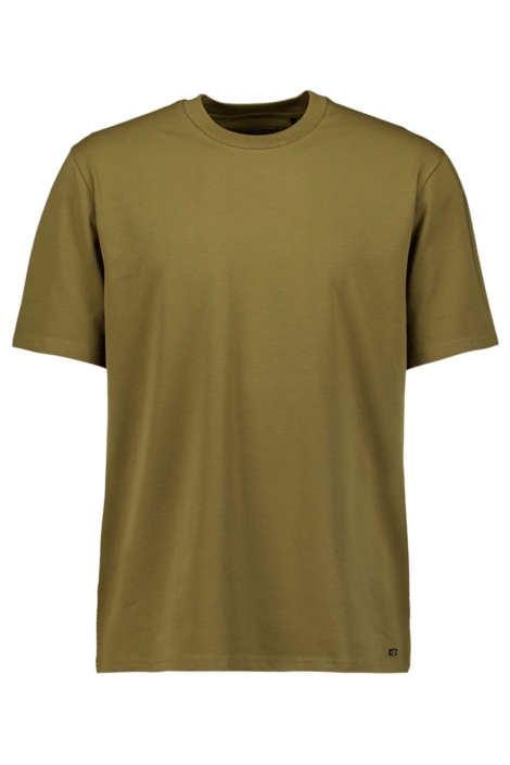 NO-EXCESS groene heren t-shirt | Vooraanzicht