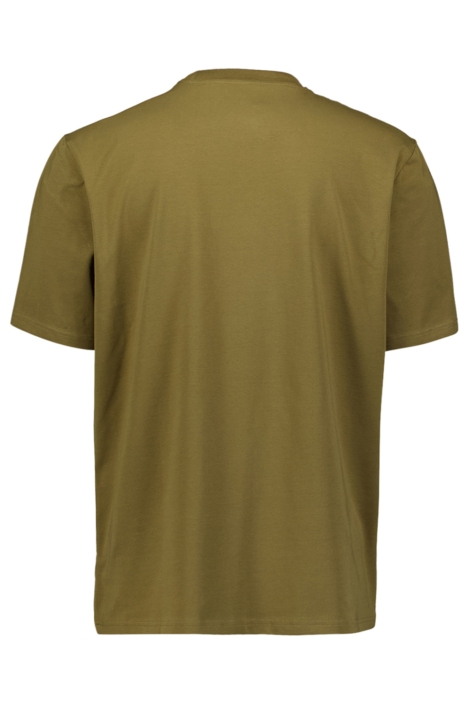 NO-EXCESS groene heren t-shirt | Achteraanzicht