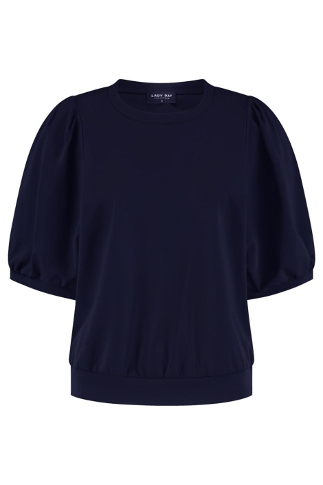Lady Day blauwe dames t-shirt | Vooraanzicht