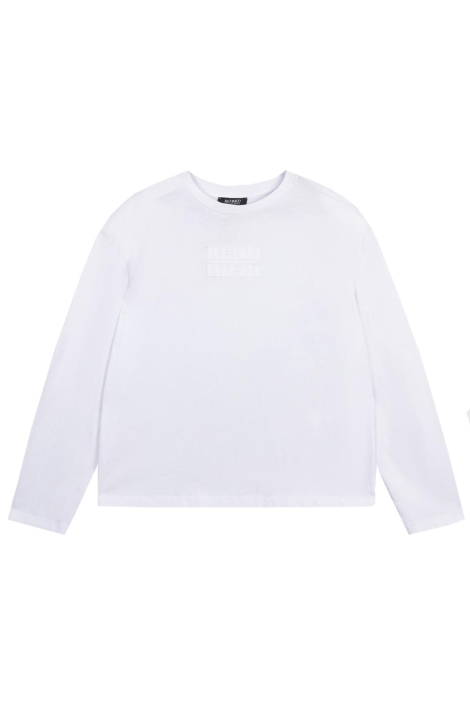 Refined Department witte dames t-shirt | Vooraanzicht