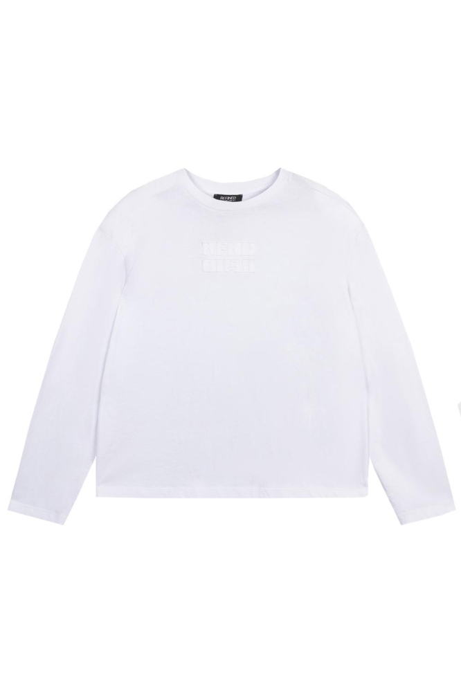 Refined Department witte dames t-shirt | Vooraanzicht