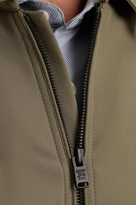 Vanguard groene heren overhemd | Close up