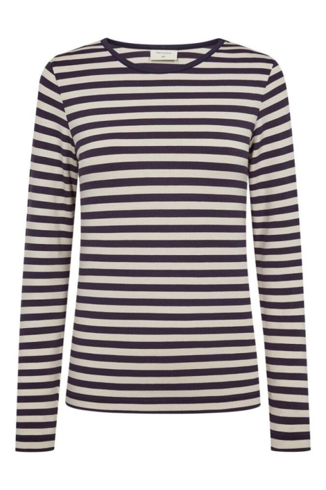 Freequent paarse dames t-shirt | Vooraanzicht