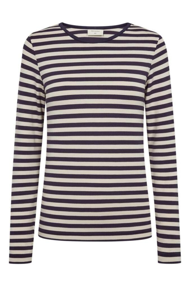 Freequent paarse dames t-shirt | Vooraanzicht