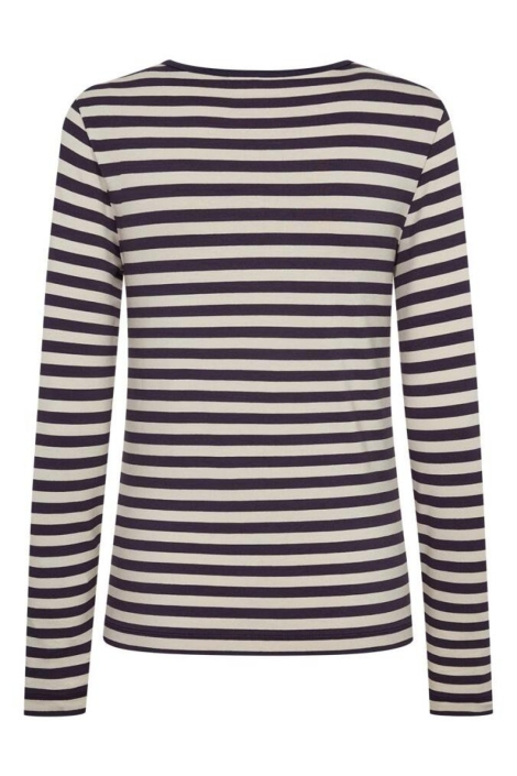 Freequent paarse dames t-shirt | Achteraanzicht