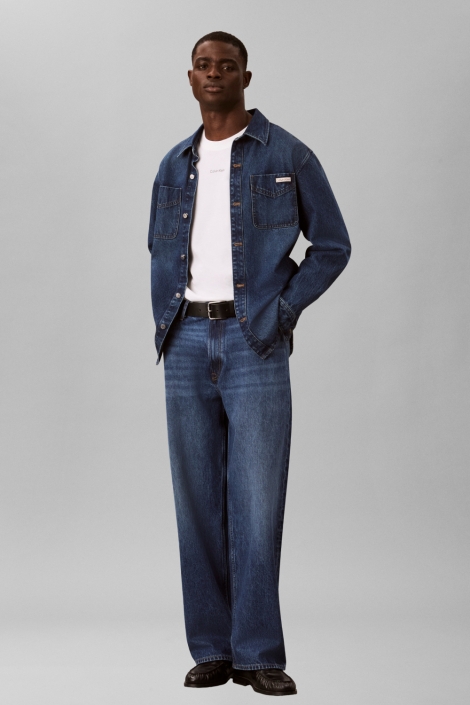 Calvin Klein witte heren t-shirt | Model