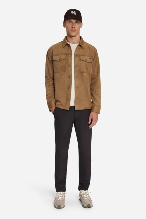 NO-EXCESS camel heren overhemd | Model