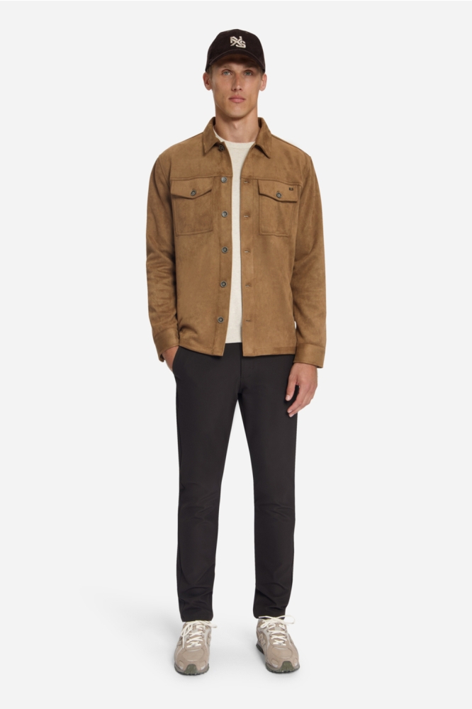 NO-EXCESS camel heren overhemd | Model
