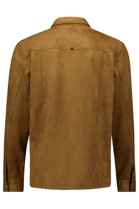 NO-EXCESS camel heren overhemd | Achteraanzicht