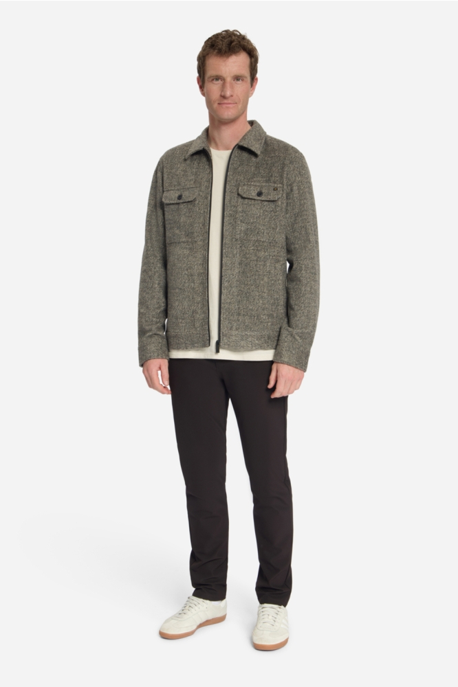 NO-EXCESS bruine heren overhemd | Model