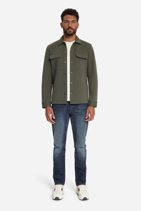 NO-EXCESS groene heren overhemd | Model