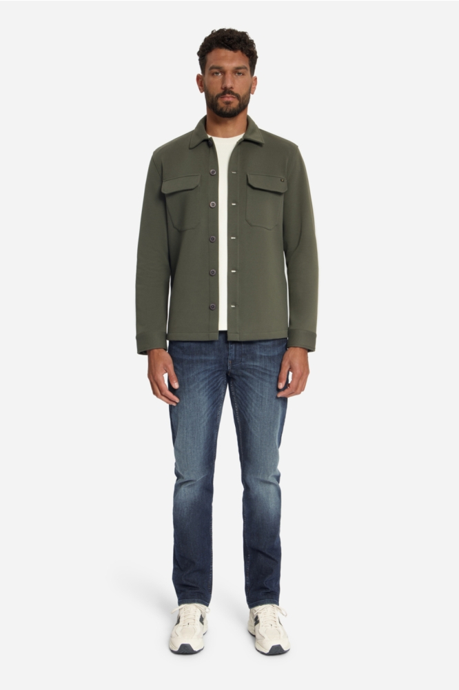 NO-EXCESS groene heren overhemd | Model