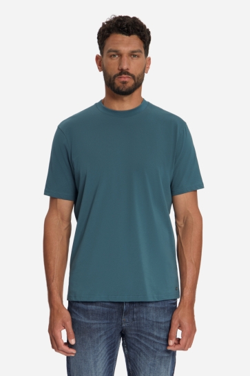 NO-EXCESS T-shirt STRETCH T SHIRT 33340703SN Shadow Blue