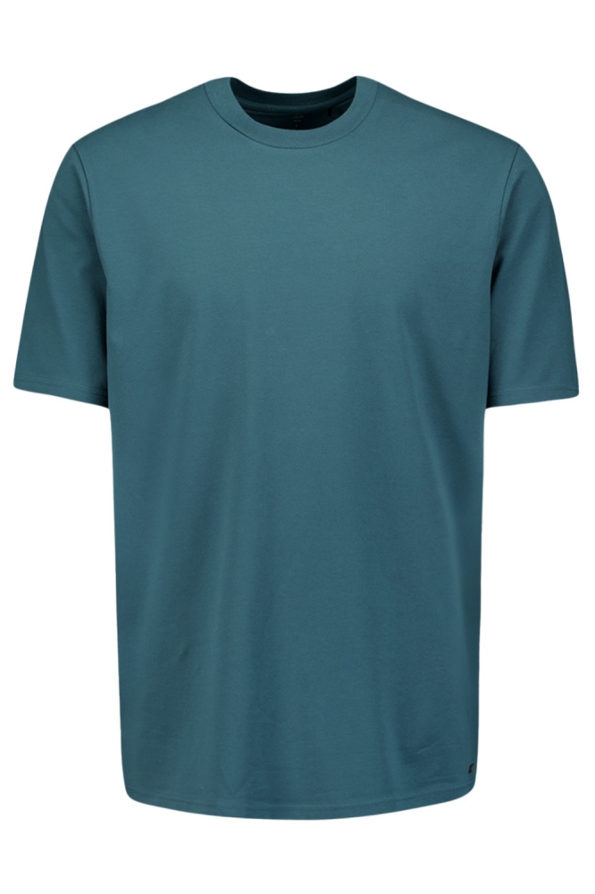 NO-EXCESS blauwe heren t-shirt | Vooraanzicht