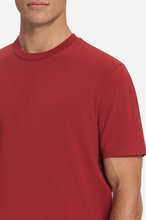 NO-EXCESS rode heren t-shirt | Close up