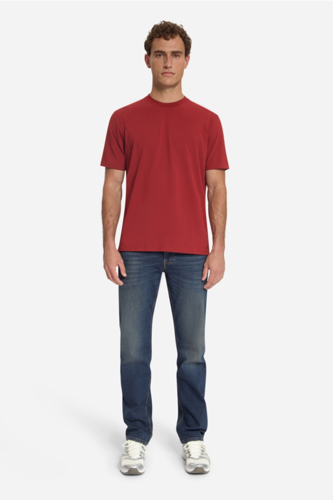 NO-EXCESS rode heren t-shirt | Model