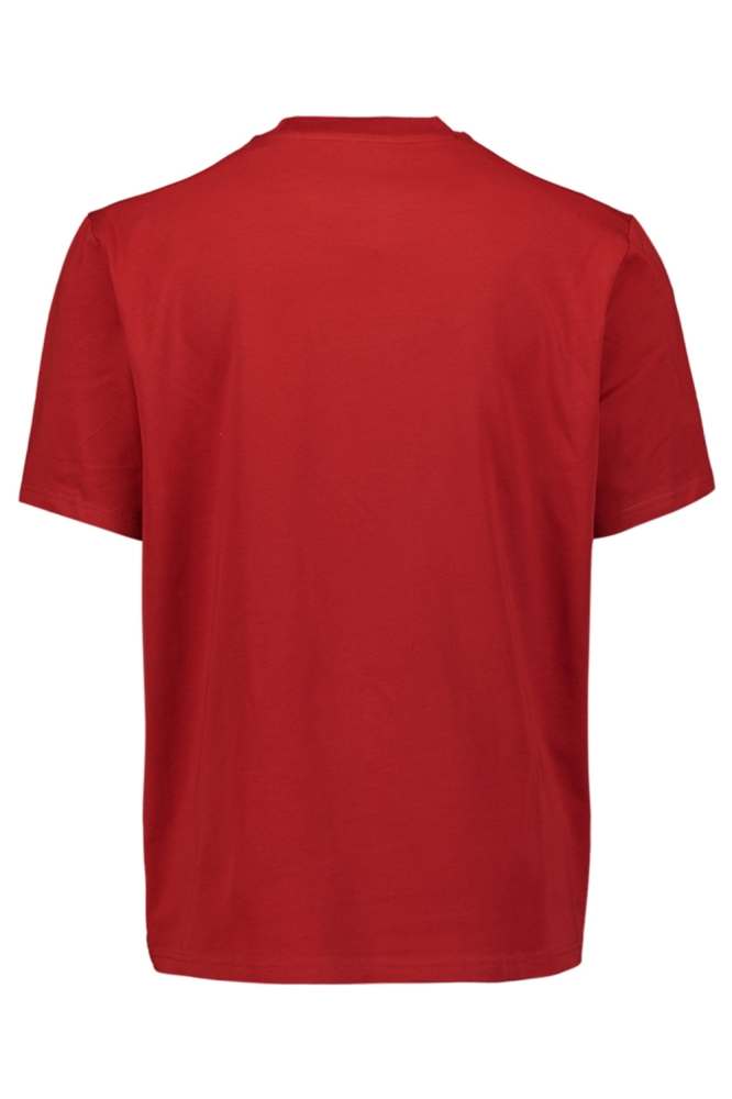 NO-EXCESS rode heren t-shirt | Achteraanzicht