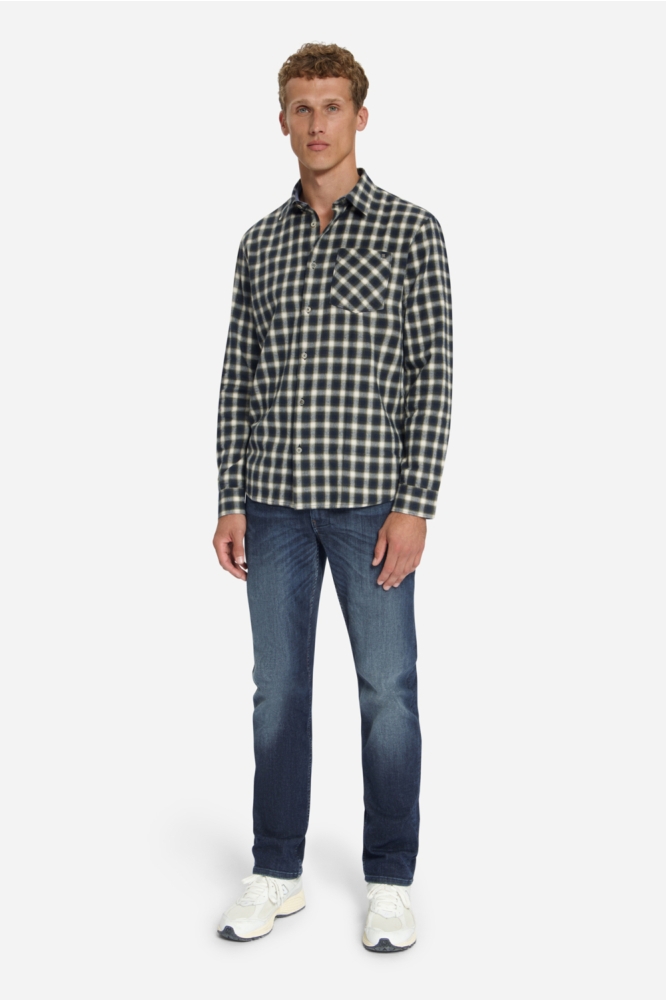 NO-EXCESS groene heren overhemd | Model