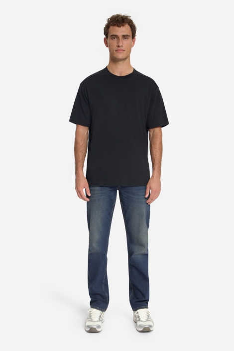 NO-EXCESS zwarte heren t-shirt | Model