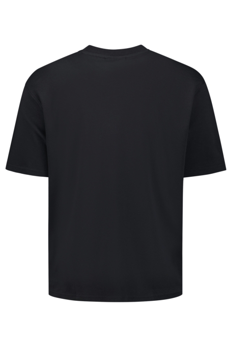 NO-EXCESS zwarte heren t-shirt | Achteraanzicht