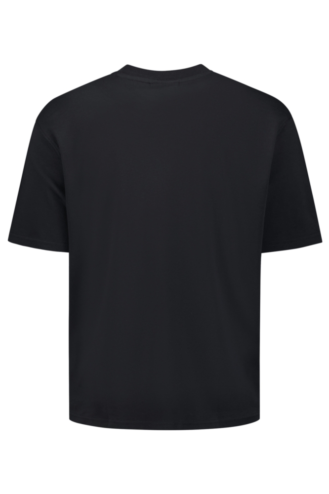 NO-EXCESS zwarte heren t-shirt | Achteraanzicht