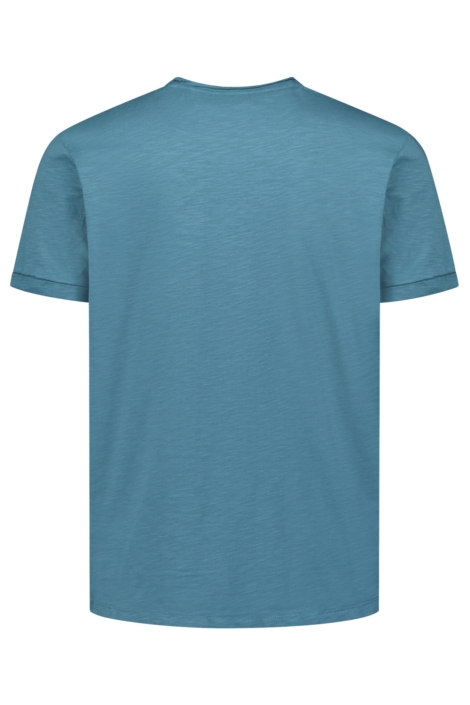 NO-EXCESS blauwe heren t-shirt | Achteraanzicht