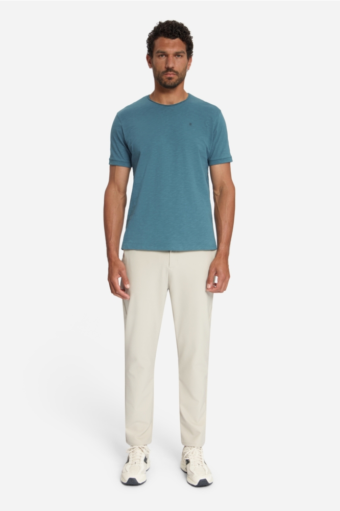 NO-EXCESS blauwe heren t-shirt | Model