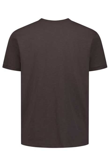 NO-EXCESS bruine heren t-shirt | Achteraanzicht