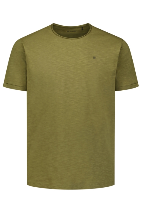NO-EXCESS groene heren t-shirt | Vooraanzicht