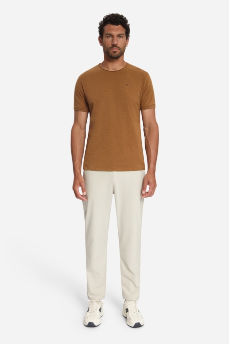 NO-EXCESS camel heren t-shirt | Model