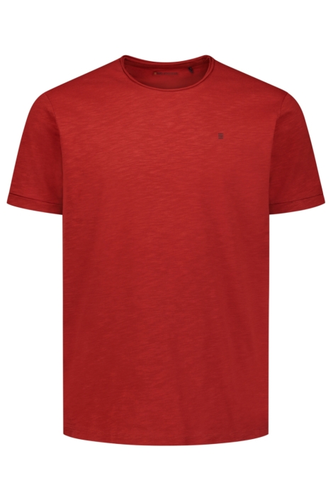 NO-EXCESS rode heren t-shirt | Vooraanzicht