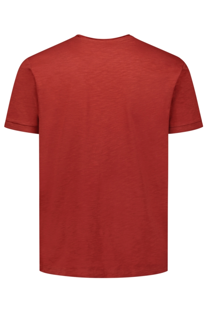 NO-EXCESS rode heren t-shirt | Achteraanzicht