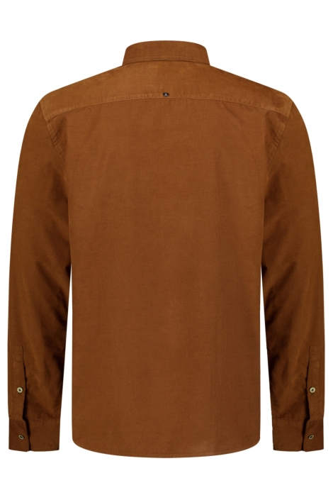 NO-EXCESS camel heren overhemd | Achteraanzicht