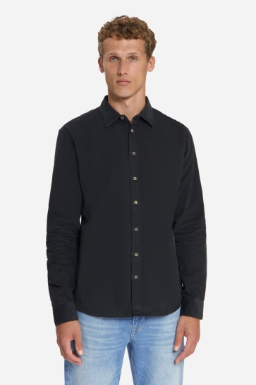 NO-EXCESS Overhemd CORDUROY OVERHEMD 33400895 Motorblack