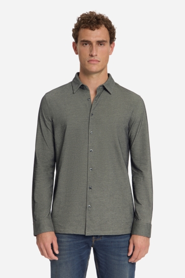 NO-EXCESS Overhemd TWILL OVERHEMD 33410881 Cement